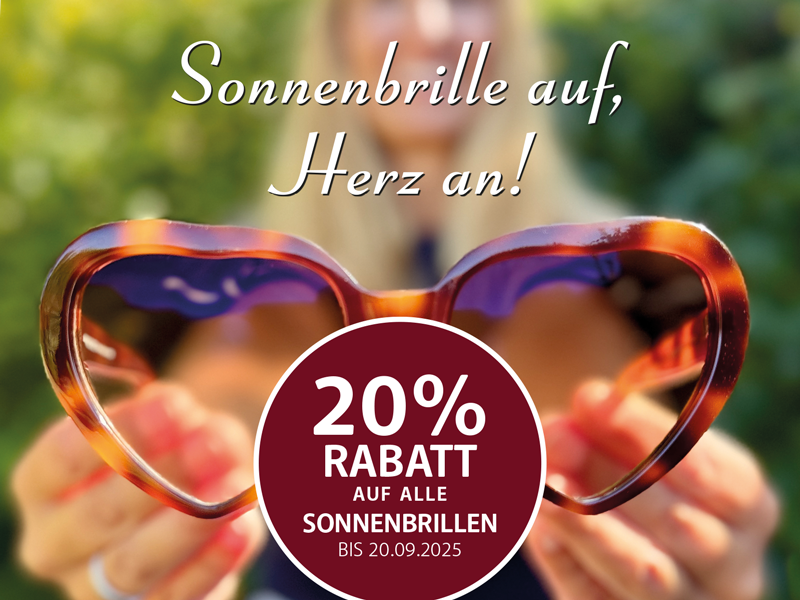 Sonnenbrillenaktion